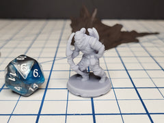 4 Orc Bandit Pack - EC3D | DnD | Fighter | Bandit | Male | Female | 32mm | Pathfinder | commoner | TTRPG | Wargaming | Ranger-5