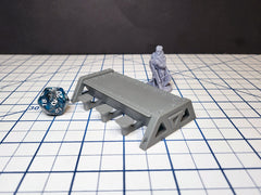 Sci-fi Scenery - Beds, tables, lockers - EC3D Design, Infinity, Legion, Scifi, Cyberpunk, Starfinder, ttrpg terrain, traveller, furniture-5