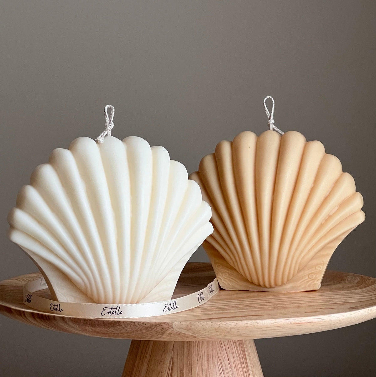 Large Seashell Soy Wax Candle | Unique Home Decor-1