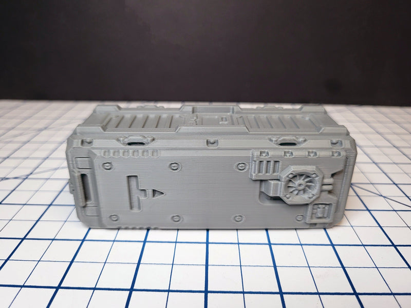 Shipping Container - Sci-fi Scenery - by EC3D, Infinity, Legion, Scifi, Cyberpunk, Starfinder, spaceport, space station, futuristic terrain-5