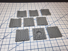 MAGNETIC Dungeon Tiles Sewer Starter Set - A complete set for your sewer encounter! | Dungeons And Dragons, D&D, Pathfinder, Dragonlock, DnD-3