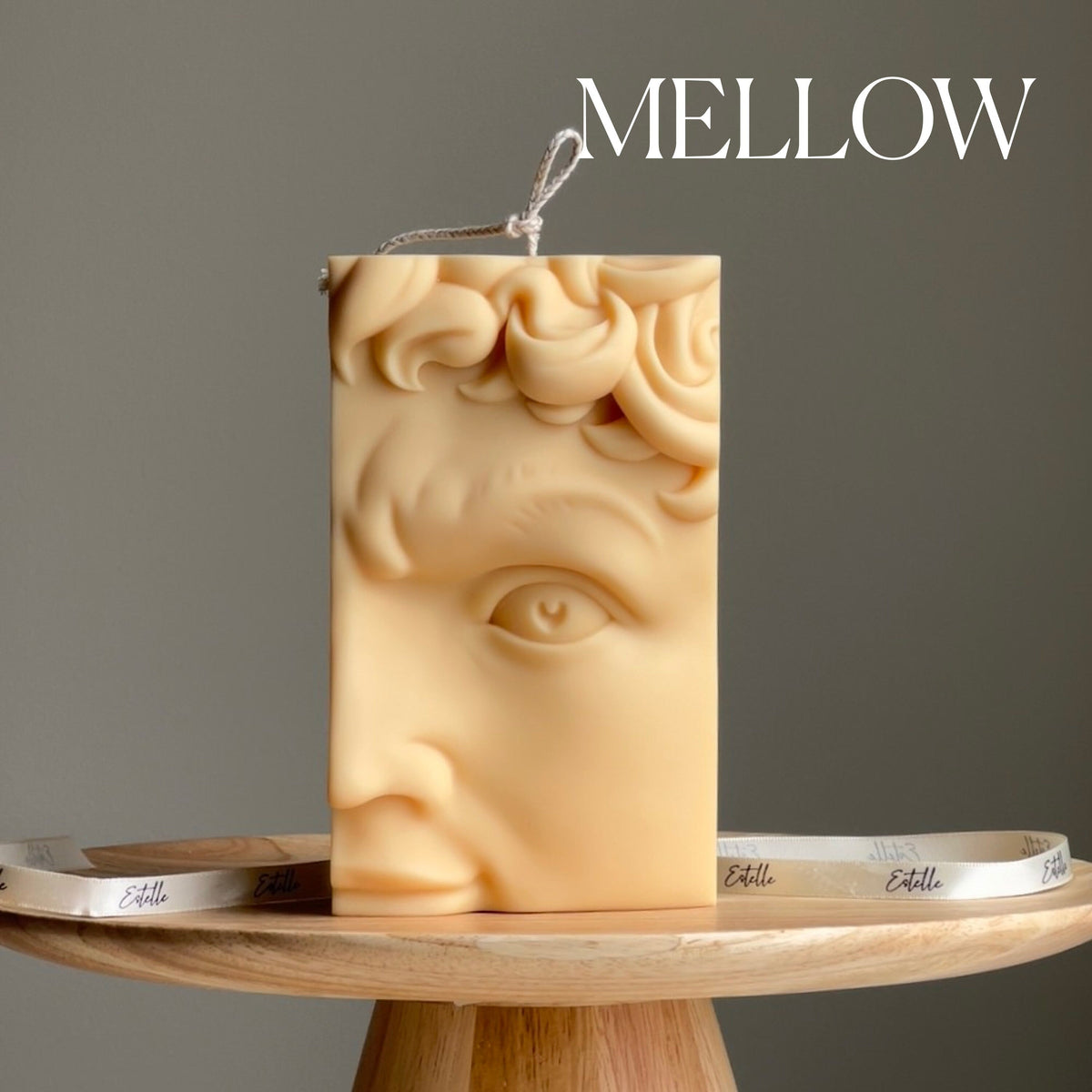 David Head Soy Wax Candle | Bust Statue Candle-5
