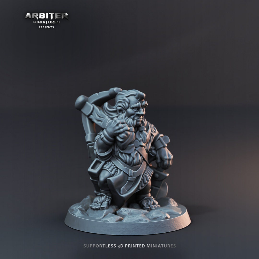 DnD Miniature Party Set 3 - 28mm Adventuring Group - Sorcerer | Rogue | Fighter | Ranger | Barbarian | Pathfinder-6