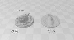 Orca - DND mini - EC3D Wintertide, Winter Miniature | Animal | Cold | 32mm | Snow | Arctic | Pathfinder | Whale | Ocean | Aquatic-2