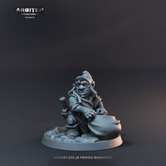 DnD Miniature Party Set 4 - 28mm Adventuring Group - Sorcerer | Rogue | Fighter | Ranger | Barbarian | Pathfinder-4