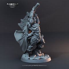 DnD Miniature Party Set 6 - 28mm Adventuring Group - Sorceress | Bard | Druid | Ranger | Barbarian | Pathfinder 2E | DnD 5E-2