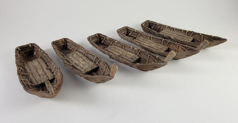 Fishing Boat and Gear - DND & Wargaming Terrain - EC3D Wilds of Wintertide, Tribe, Arctic, Cold, scatter scenery, Pathfinder 2E, Fantasy-3