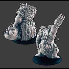 Walrus Folk - DnD miniature | Animal | Monster | Cold | Arctic | 32mm | Pathfinder | Fantasy | Wargaming | Frostgrave-2