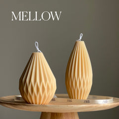 Origami Lantern Candle: Sculptural Soy Wax Candle, Minimalist Decor-4