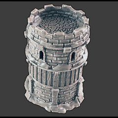 Watchtower - DND & Wargaming Terrain - EC3D Wintertide, Snow, Arctic, scatter scenery, Pathfinder 2E, Fantasy Nature Rock, Medieval Fantasy-1