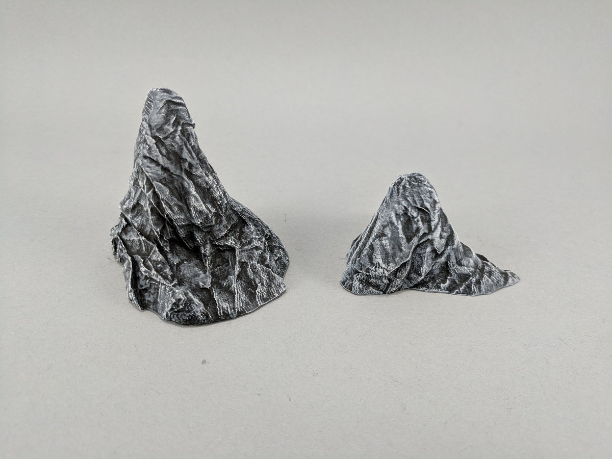 20 Rock Bundle - DND & Wargaming Terrain - EC3D Heroes Hoard, scatter scenery, Pathfinder 2E, Fantasy, Nature, Rocks, Outdoor, Mountain-7