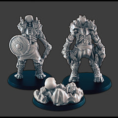 Frost / Frozen Skeletons - DND mini - EC3D Wintertide, Winter Miniature | Monster | Cold | 32mm | Snow | Arctic | Undead | Necromancer-2