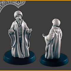 Desert Commoners / Streetfolk - DND mini - EC3D Scorching Sands, Desert Miniatures | Villager | Inn | Eastern | Female | Male | Beggar |-3