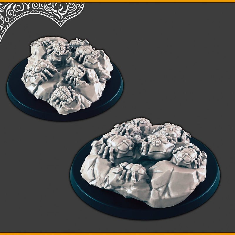 Desert Animals - DND mini, EC3D Scorching Sands, Desert Miniatures | Giant Scorpion | Vulture | Scarabs | Beetle Swarm | Viper | Insects-6