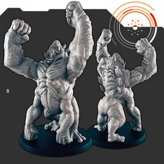 Sci-Fi Alien Beasties Set 2 - EC3D | Legion | Cyberpunk | Starfinder | Scifi | Prime-Ape | Futuristic | Cybernetic | Orax | Male | Female-3