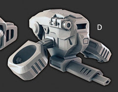Sci-Fi Bots and Drones mini set - EC3D | Legion | Cyberpunk | Starfinder | Scifi | Robot | Futuristic | Cybernetic | Drone | Scout | Sentry-5