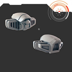 Sci-Fi Bots and Drones mini set - EC3D | Legion | Cyberpunk | Starfinder | Scifi | Robot | Futuristic | Cybernetic | Drone | Scout | Sentry-8