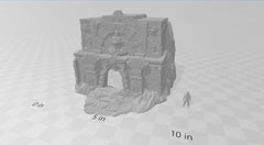 Desert Tomb - DND and Wargaming Terrain, EC3D - Desert Miniatures | Temple | Sand  | Dunes, Scatter Scenery, Pathfinder-3