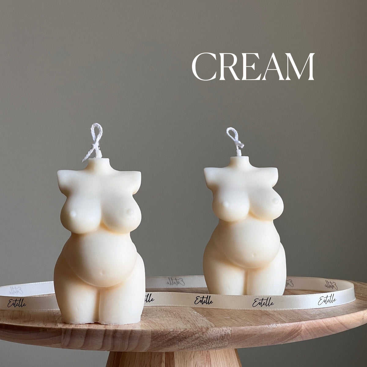 Curvy Female Form Soy Wax Candle: Plus Size Venus Goddess-3