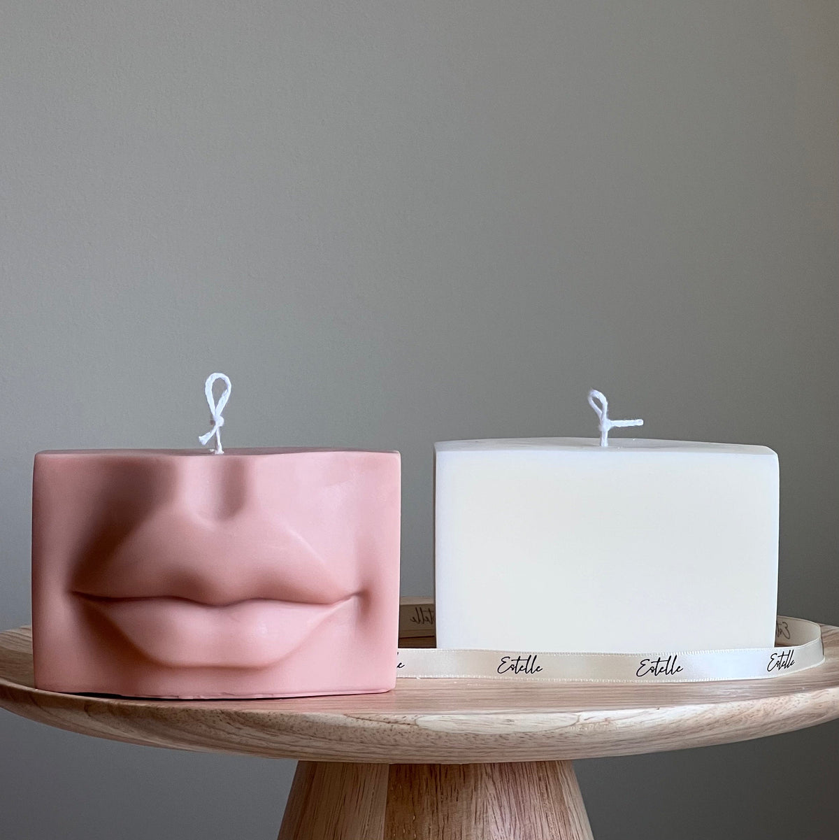 Lips Soy Wax Candle | Handmade Home Decor-2