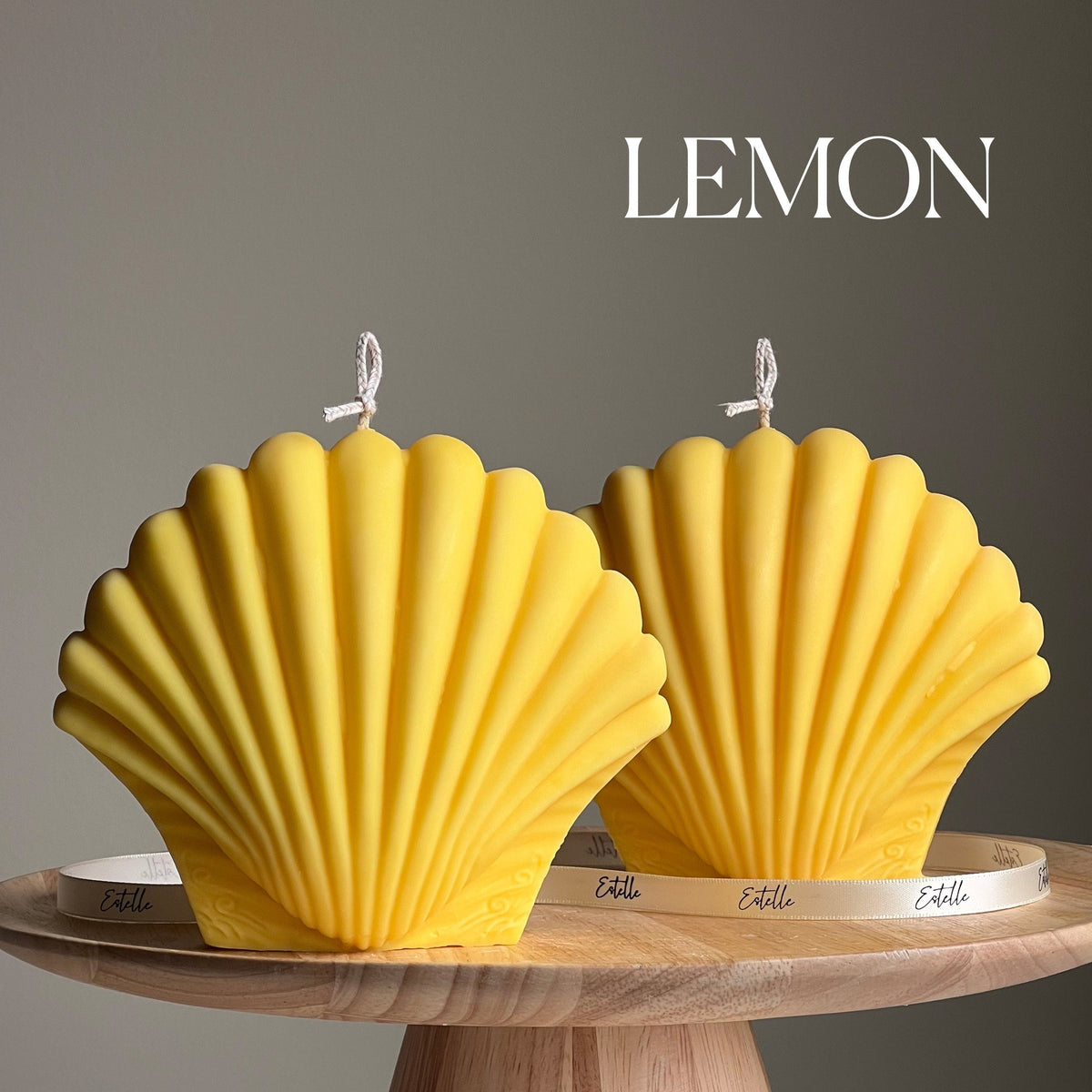 Large Seashell Soy Wax Candle | Unique Home Decor-5