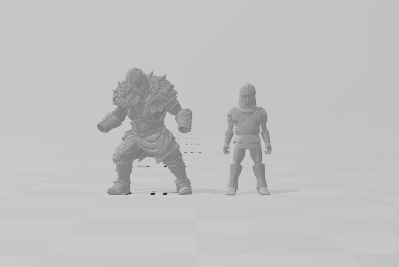 28 Viking Mini Set 1 - Artisan Guild DnD and Wargaming Miniature | Norse | Fighter | Barbarian | Ranger | Northmen, Human, Horse, Pathfinder-9