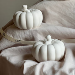 Handmade Jesmonite Pumpkin Decor | Autumn Decoration-2