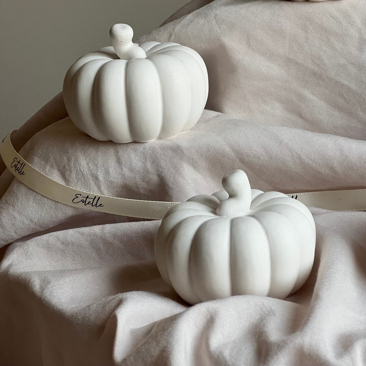 Handmade Jesmonite Pumpkin Decor | Autumn Decoration-2