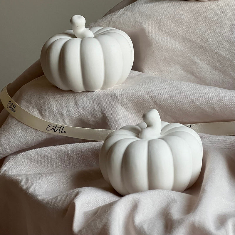 Handmade Jesmonite Pumpkin Decor | Autumn Decoration-2
