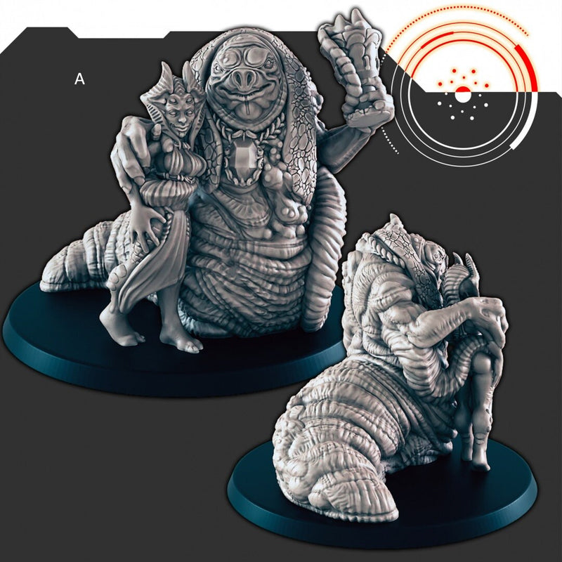 Sci-fi Crime Boss and Dancers mini set - EC3D | Legion | Cyberpunk | Starfinder | Scifi | Futuristic | Cybernetic | Male | Female-2