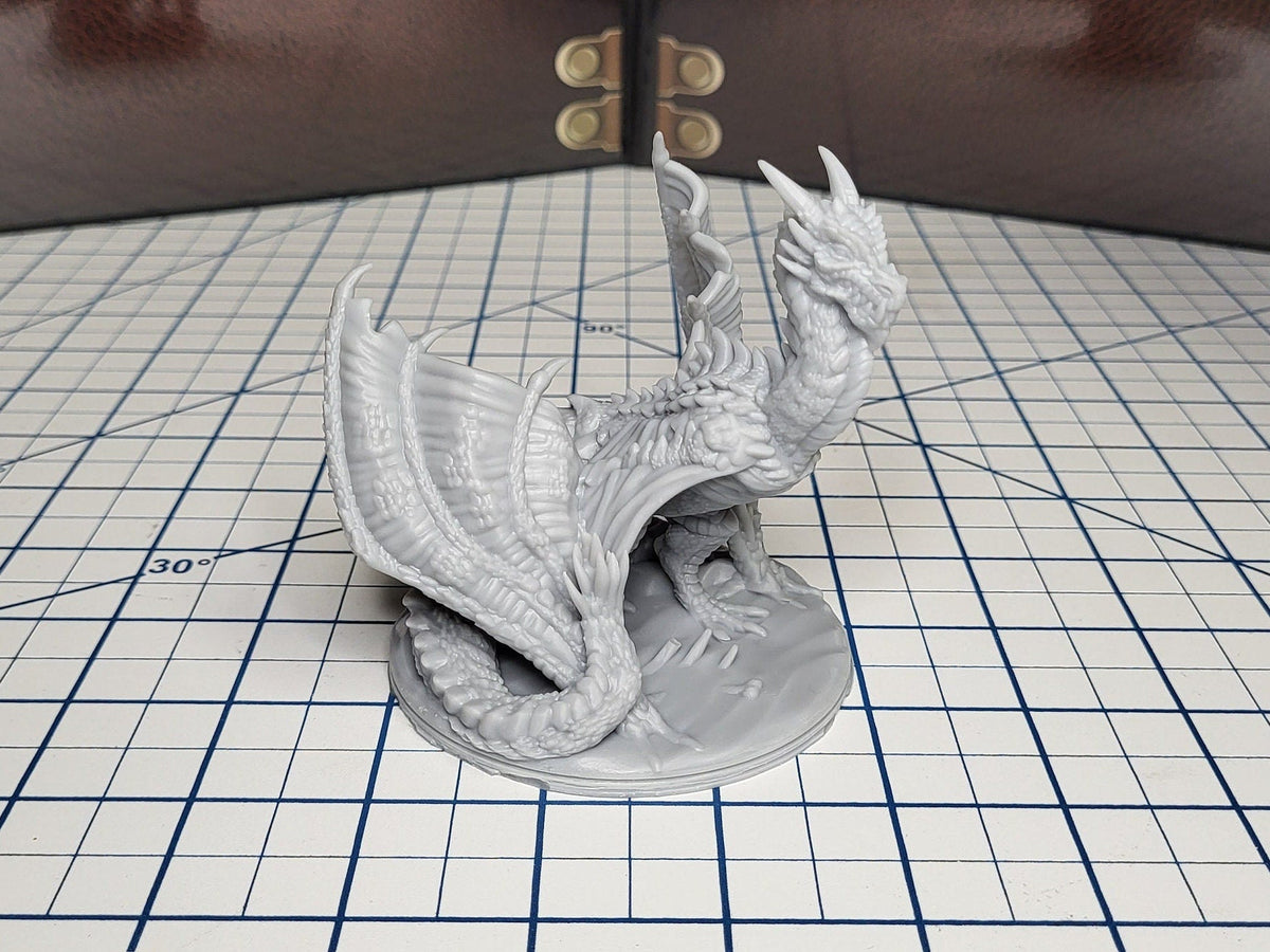 Wyvern mini - DND mini, EC3D Scorching Sands, Desert Miniatures | Dragon | Oasis | Huge | Lich | Eastern | Pathfinder