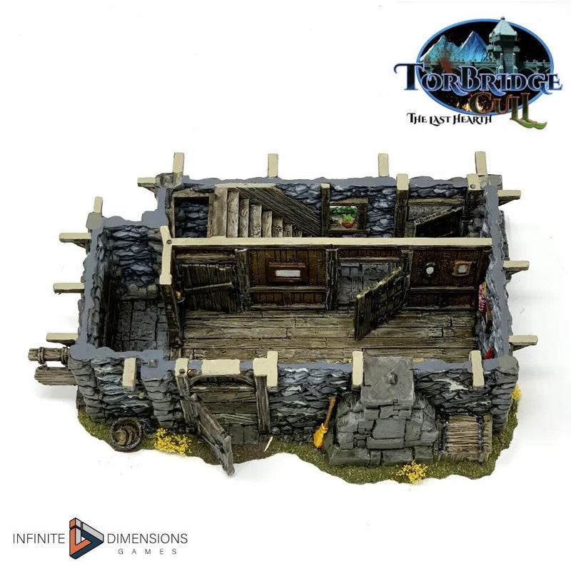 Milat's Townhouse Model Building set - Dnd, Wargaming, Model Train | Village | House | Medieval | Fantasy | D&D | 28mm | 32mm | Pathfinder-8