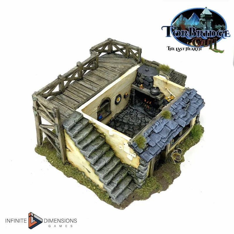 Grumbles Cottage Model Building set - Dnd, Wargaming, Model Train | Village | House | Medieval | Fantasy | D&D | 28mm | 32mm | Pathfinder-6