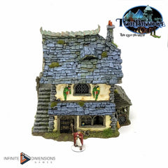 Grumbles Cottage Model Building set - Dnd, Wargaming, Model Train | Village | House | Medieval | Fantasy | D&D | 28mm | 32mm | Pathfinder-4