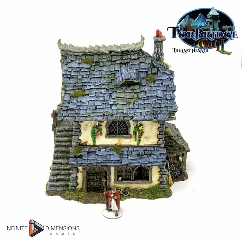 Grumbles Cottage Model Building set - Dnd, Wargaming, Model Train | Village | House | Medieval | Fantasy | D&D | 28mm | 32mm | Pathfinder-4