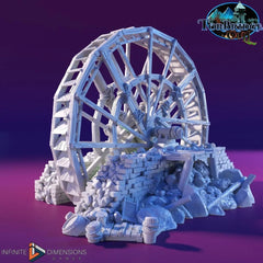 The Lumbermill Model Building set - Dnd, Wargaming, Model Train | Village | Town | Medieval | Fantasy | D&D | Terrain | Forest | Pathfinder-8