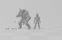 Greatgoblin Warriors Mini set - Artisan Guild, DnD | Male | Female | Fighter, Barbarian, Hobgoblin, Pathfinder | Orc | Wargaming-10