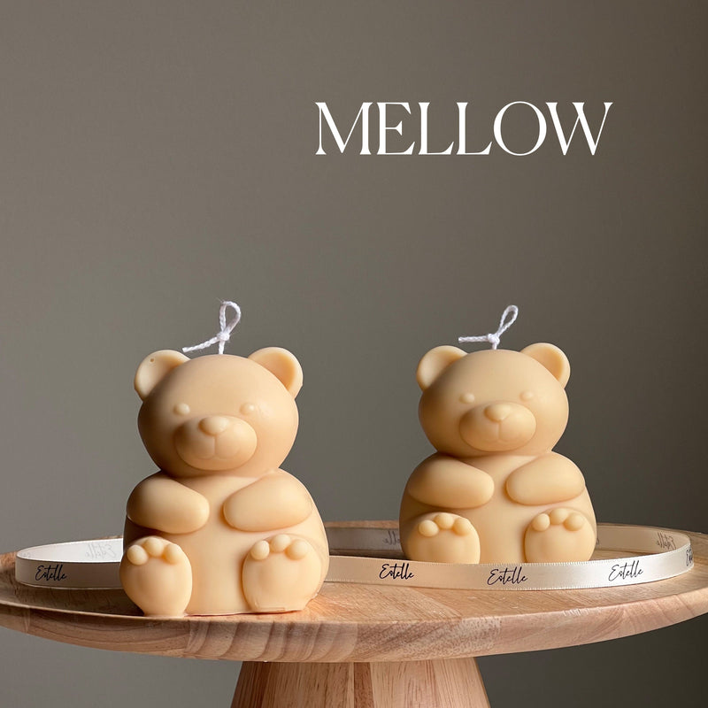 Big Teddy Soy Candle: Sculptural Home Decor, Custom Scent-4
