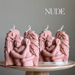 Mother Angel Soy Wax Candle: Hand-Poured Sculptural Gift-3