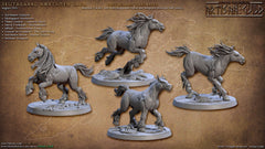 28 Viking Mini Set 1 - Artisan Guild DnD and Wargaming Miniature | Norse | Fighter | Barbarian | Ranger | Northmen, Human, Horse, Pathfinder-7