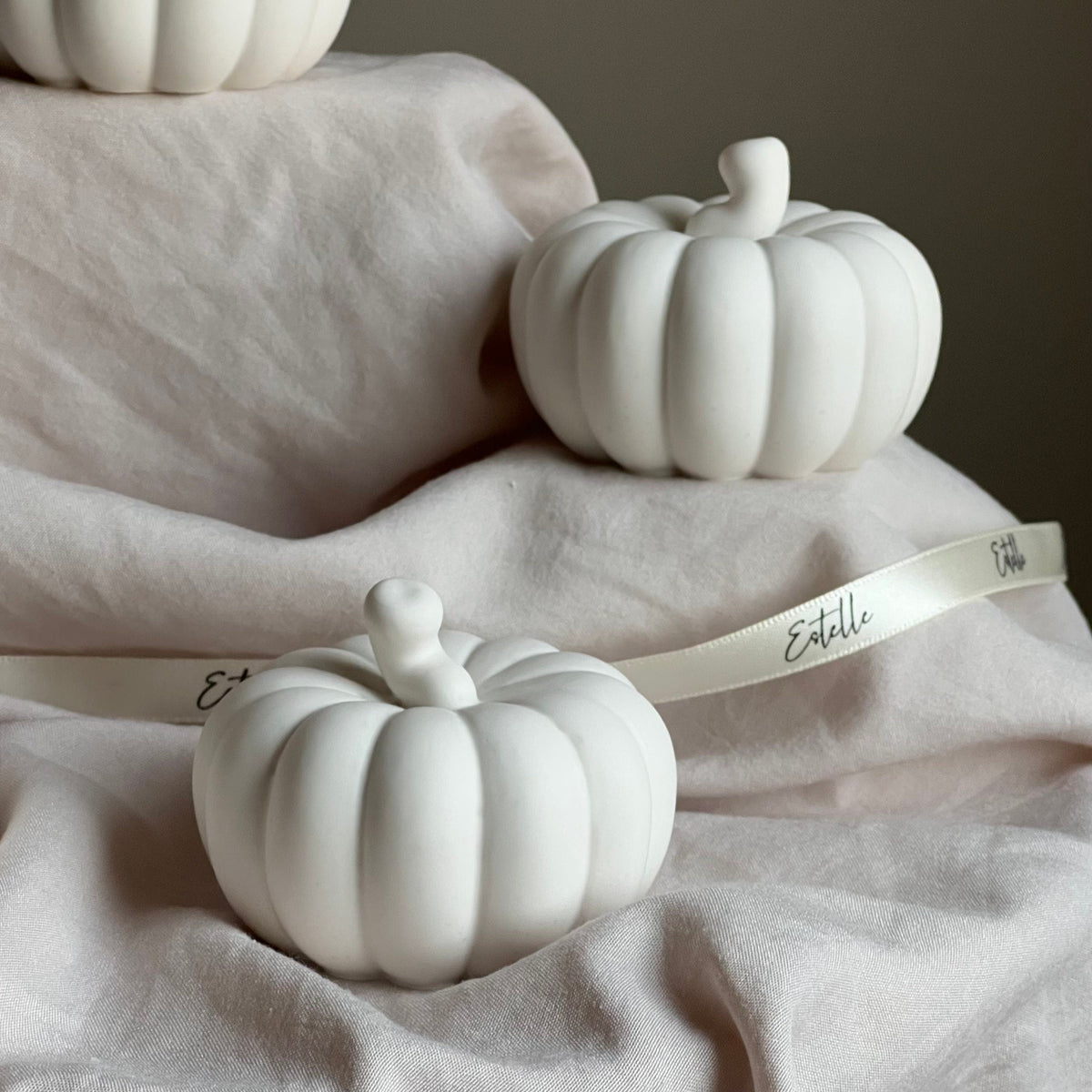 Handmade Jesmonite Pumpkin Decor | Autumn Decoration-3
