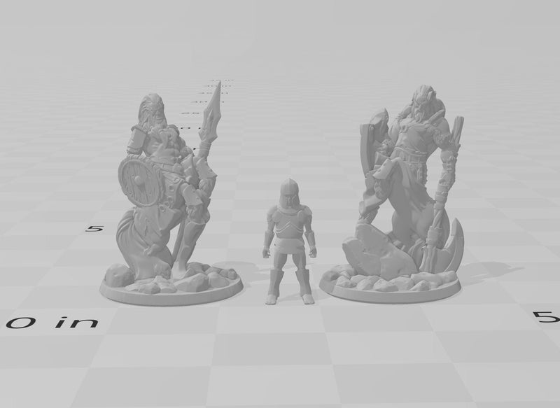 DnD Centaur Mini Set - Arbiter Minitatures - Forest | Grassland | Wargaming | Pathfinder | Horse | Plains | Male | Monster | 28mm | Melee-2