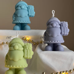 Cute Santa Claus Candle-2