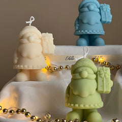 Cute Santa Claus Candle-3