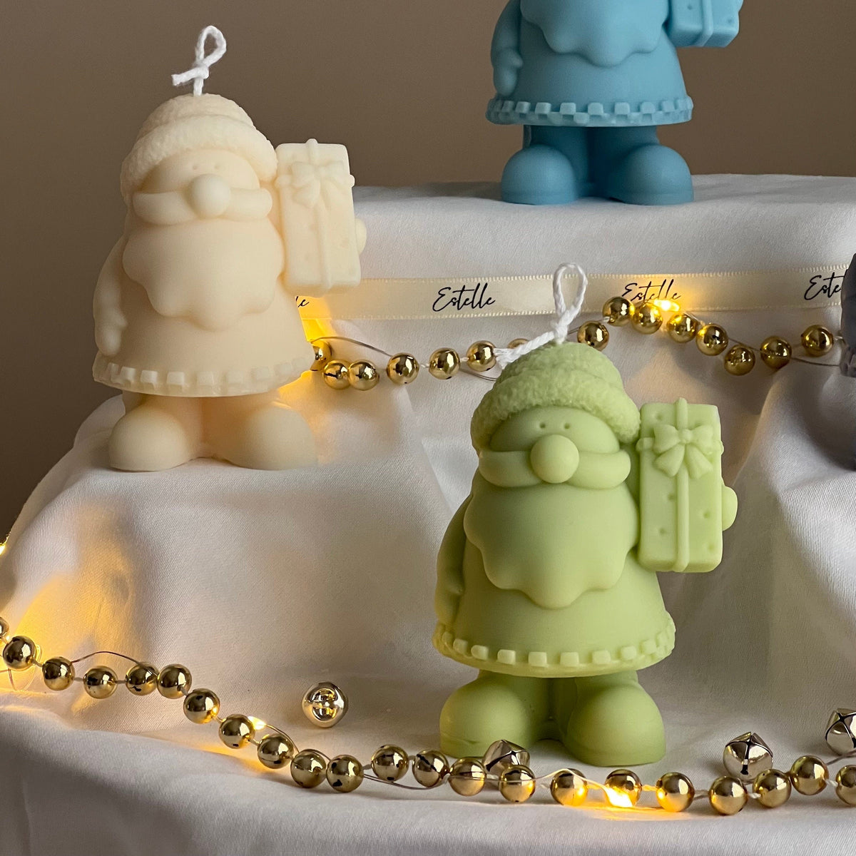 Cute Santa Claus Candle-5