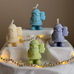 Cute Santa Claus Candle-6