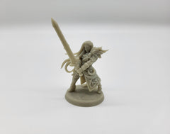 Female Fighter dnd Viking mini - Norse | Male | Heroine | Fighter | Barbarian | Fantasy, Human| Pathfinder | Wargaming, 28mm 32mm-1
