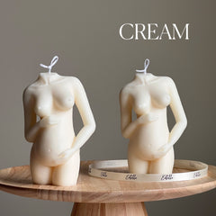 Pregnant Woman Soy Candle | Body Positive Home Decor, Baby Shower Gift-4