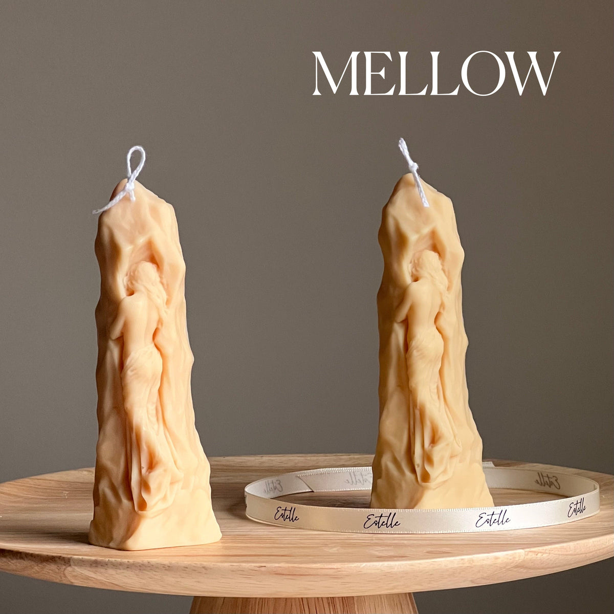 Torso Candle | Lady in Stone Soy Wax Figure-5