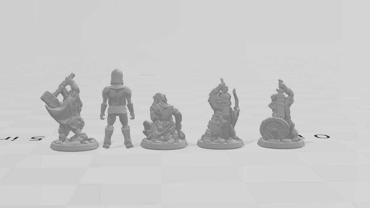 4 Goblin Mini Set - Arbiter Minitatures - | DnD | Orc | Goblinoid | Wargaming | Pathfinder | Hobgoblin | Cave | Hills | Plains | Fighter-3